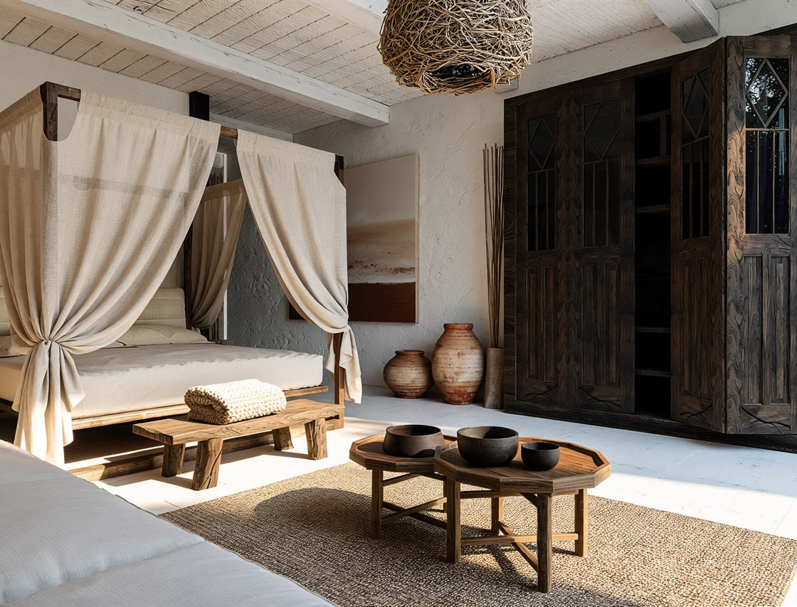 Suite detail — wabi-sabi architecture and interior design by W Vision Lab Malaysia
