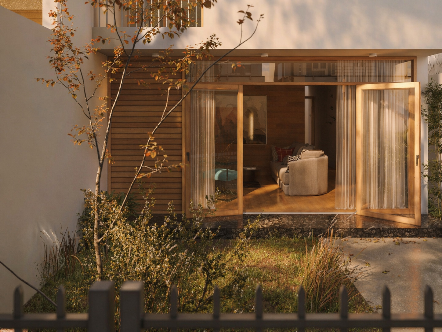The Timber Screen Residence